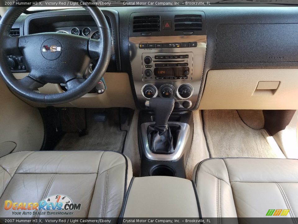 2007 Hummer H3 X Victory Red / Light Cashmere/Ebony Photo #13