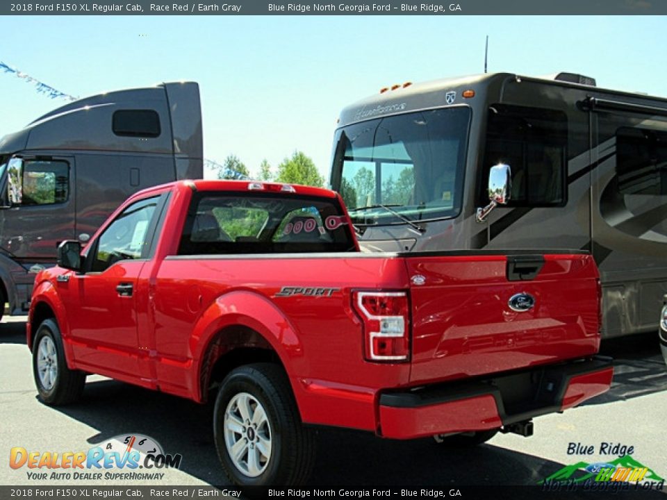 2018 Ford F150 XL Regular Cab Race Red / Earth Gray Photo #3