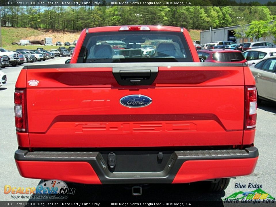 2018 Ford F150 XL Regular Cab Race Red / Earth Gray Photo #4