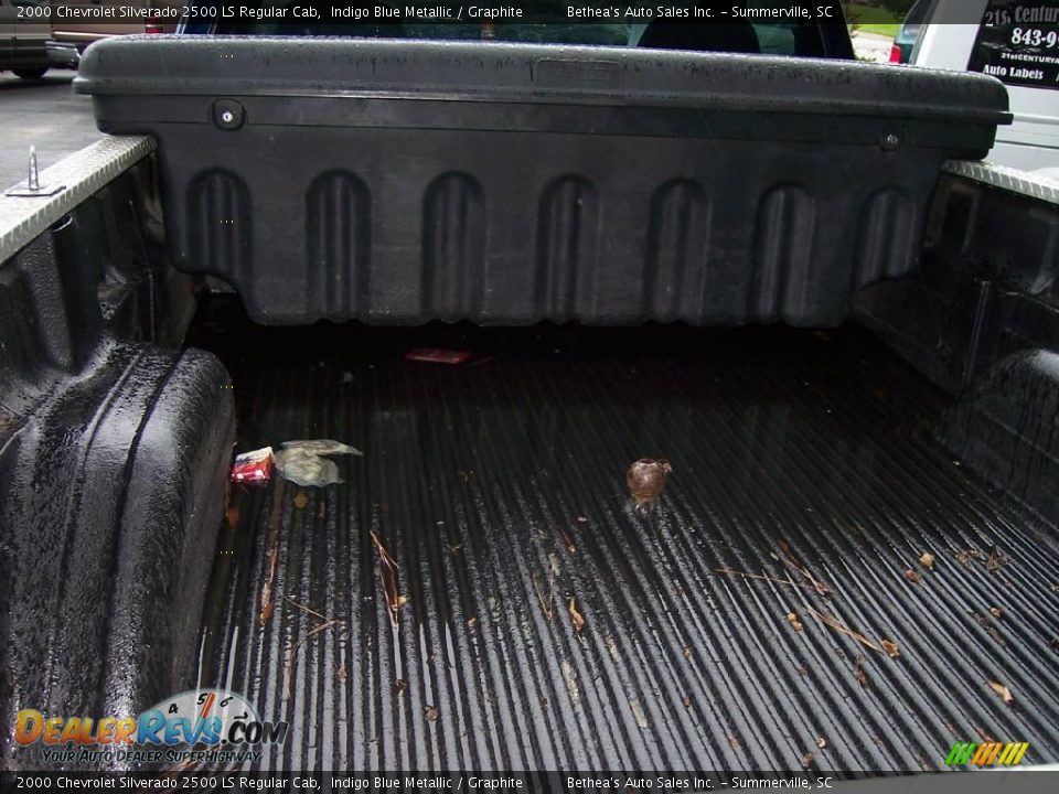 2000 Chevrolet Silverado 2500 LS Regular Cab Indigo Blue Metallic / Graphite Photo #4