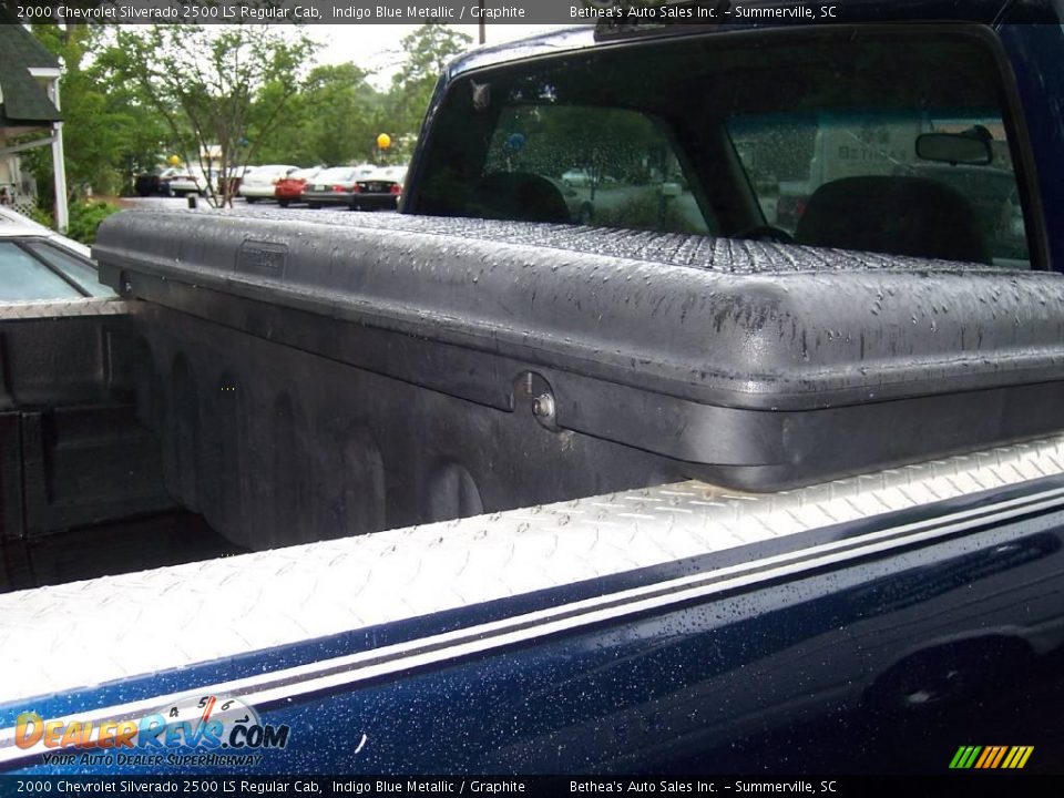 2000 Chevrolet Silverado 2500 LS Regular Cab Indigo Blue Metallic / Graphite Photo #11