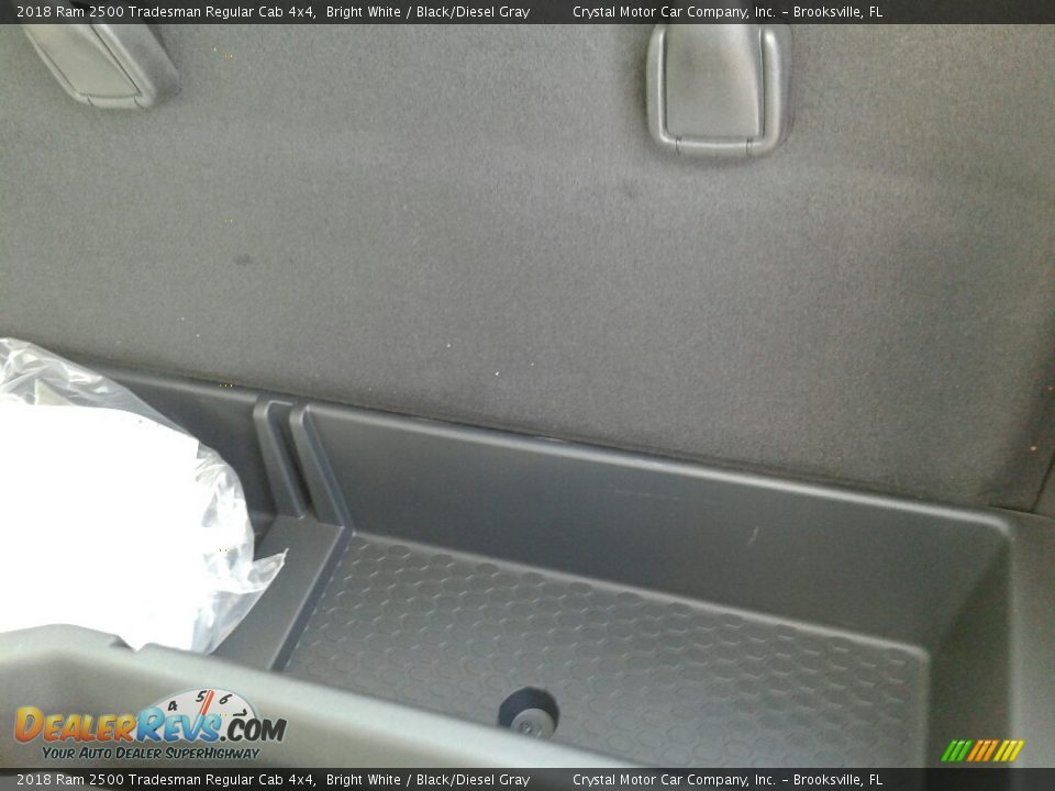 2018 Ram 2500 Tradesman Regular Cab 4x4 Bright White / Black/Diesel Gray Photo #10