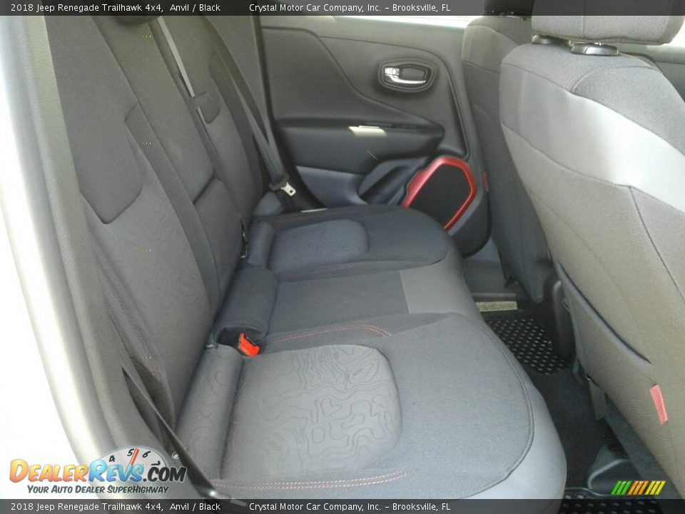 2018 Jeep Renegade Trailhawk 4x4 Anvil / Black Photo #11