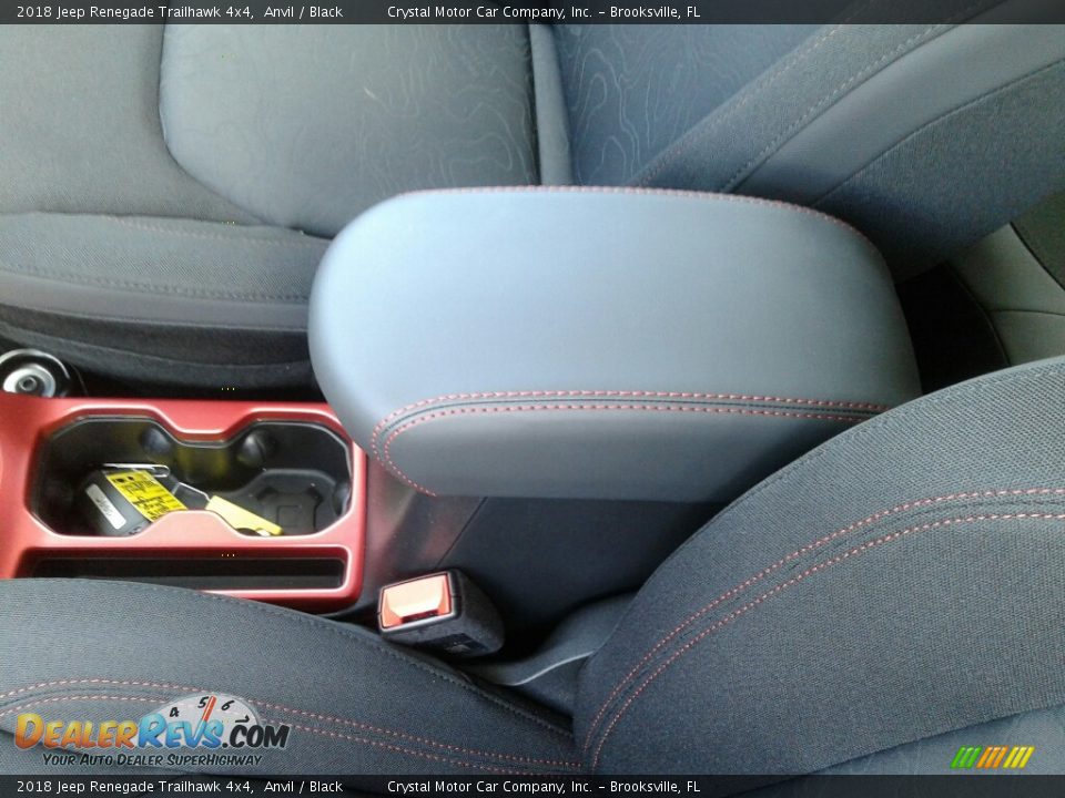 2018 Jeep Renegade Trailhawk 4x4 Anvil / Black Photo #18