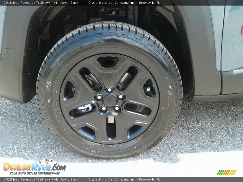 2018 Jeep Renegade Trailhawk 4x4 Anvil / Black Photo #20