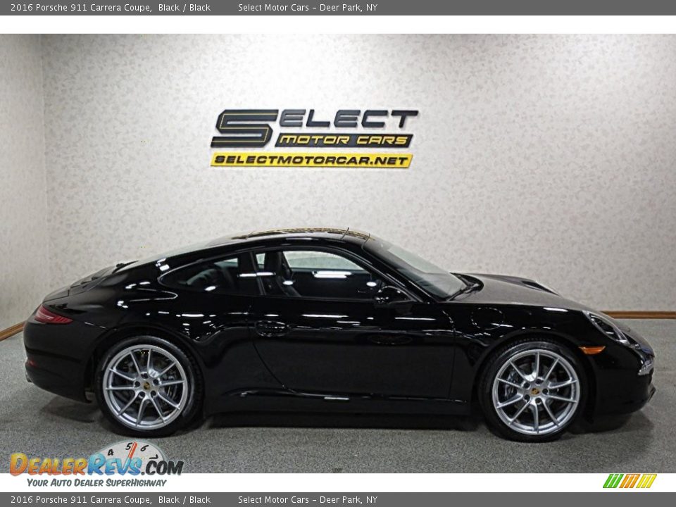 2016 Porsche 911 Carrera Coupe Black / Black Photo #5