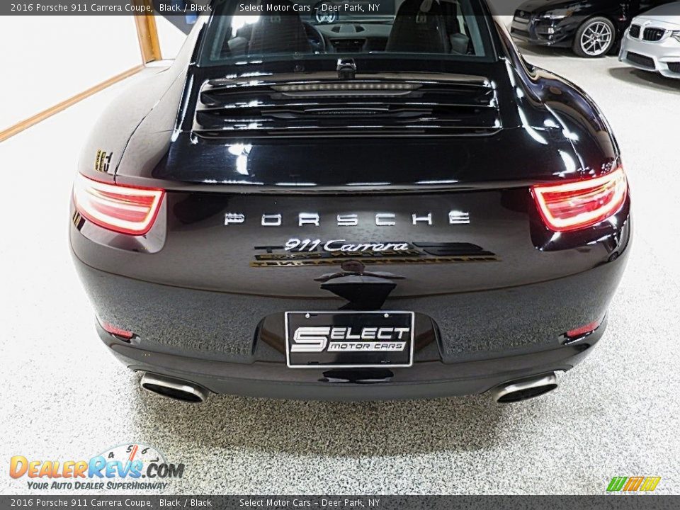 2016 Porsche 911 Carrera Coupe Black / Black Photo #6