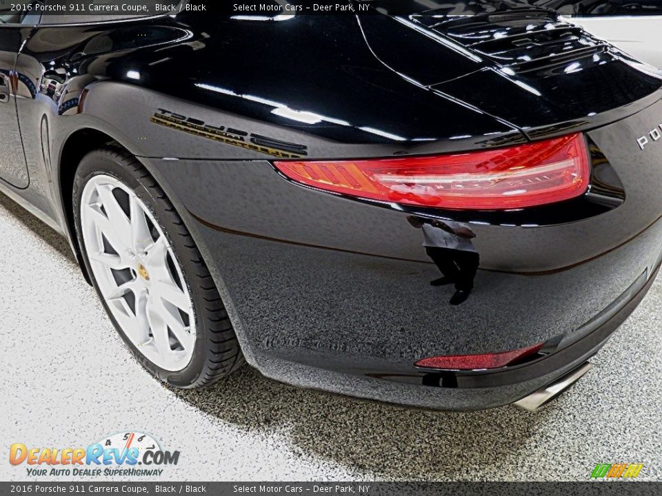 2016 Porsche 911 Carrera Coupe Black / Black Photo #7