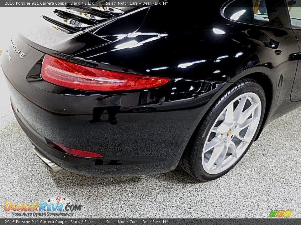 2016 Porsche 911 Carrera Coupe Black / Black Photo #8