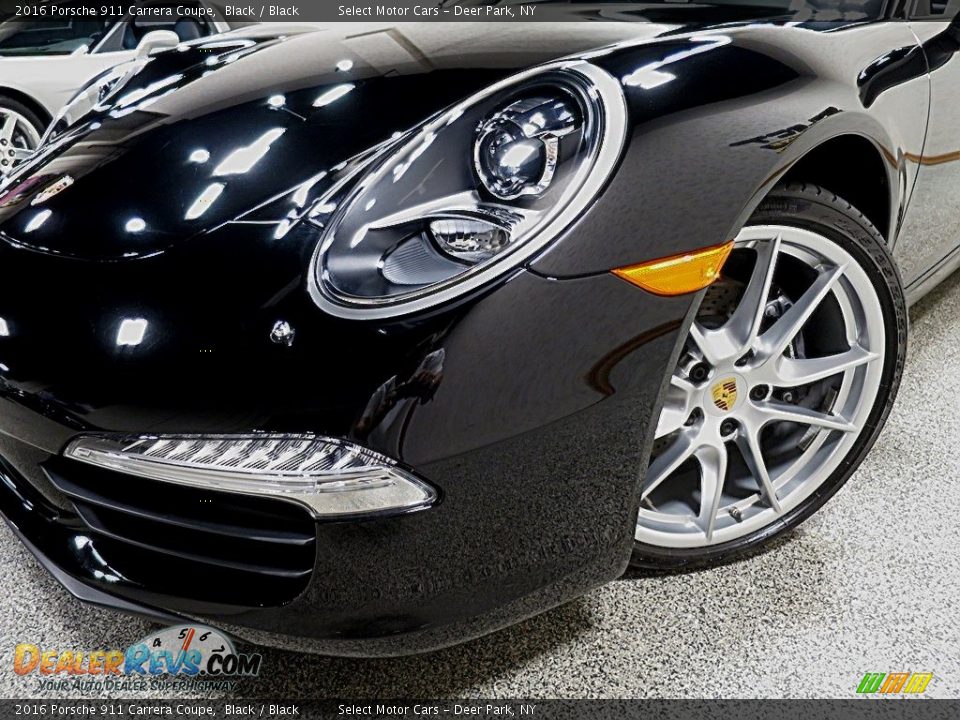 2016 Porsche 911 Carrera Coupe Black / Black Photo #10