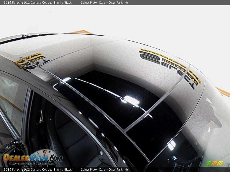2016 Porsche 911 Carrera Coupe Black / Black Photo #13