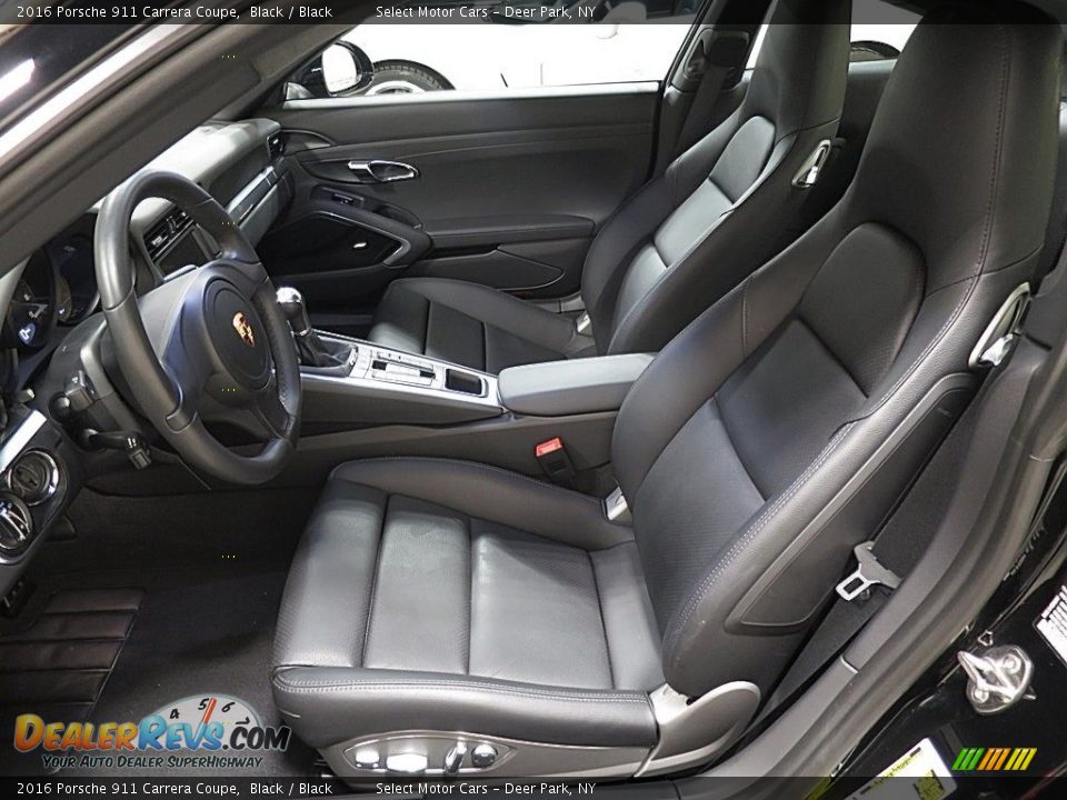 2016 Porsche 911 Carrera Coupe Black / Black Photo #14