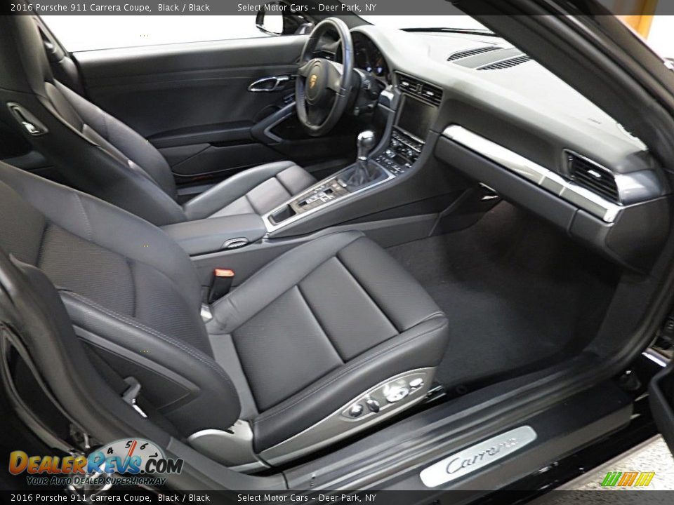 2016 Porsche 911 Carrera Coupe Black / Black Photo #16