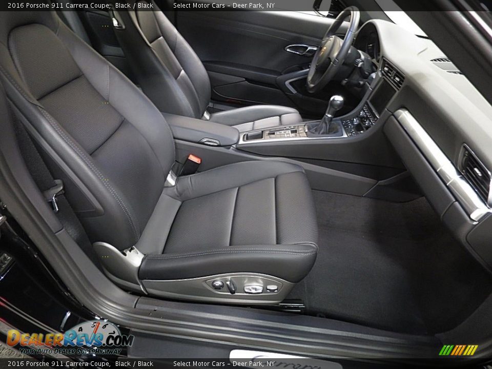 2016 Porsche 911 Carrera Coupe Black / Black Photo #17