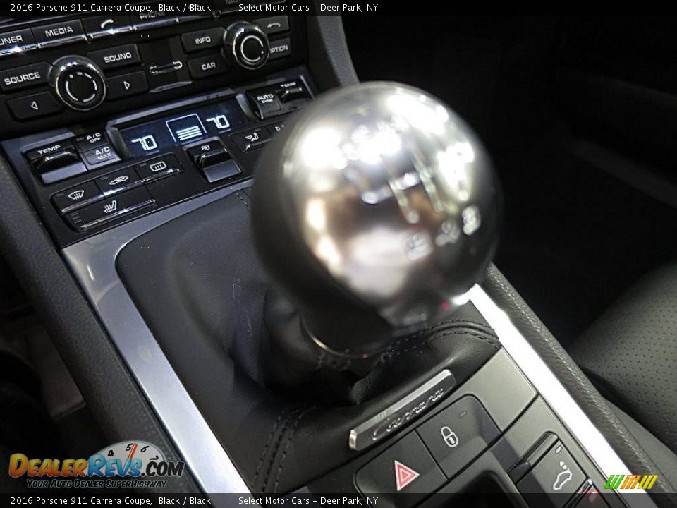 2016 Porsche 911 Carrera Coupe Black / Black Photo #22