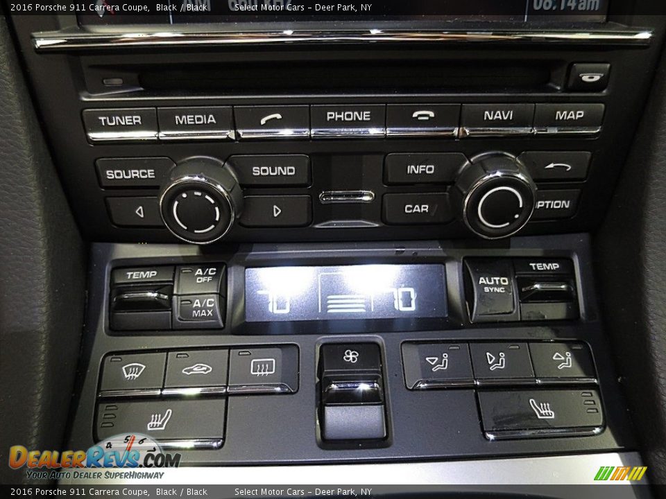 2016 Porsche 911 Carrera Coupe Black / Black Photo #23