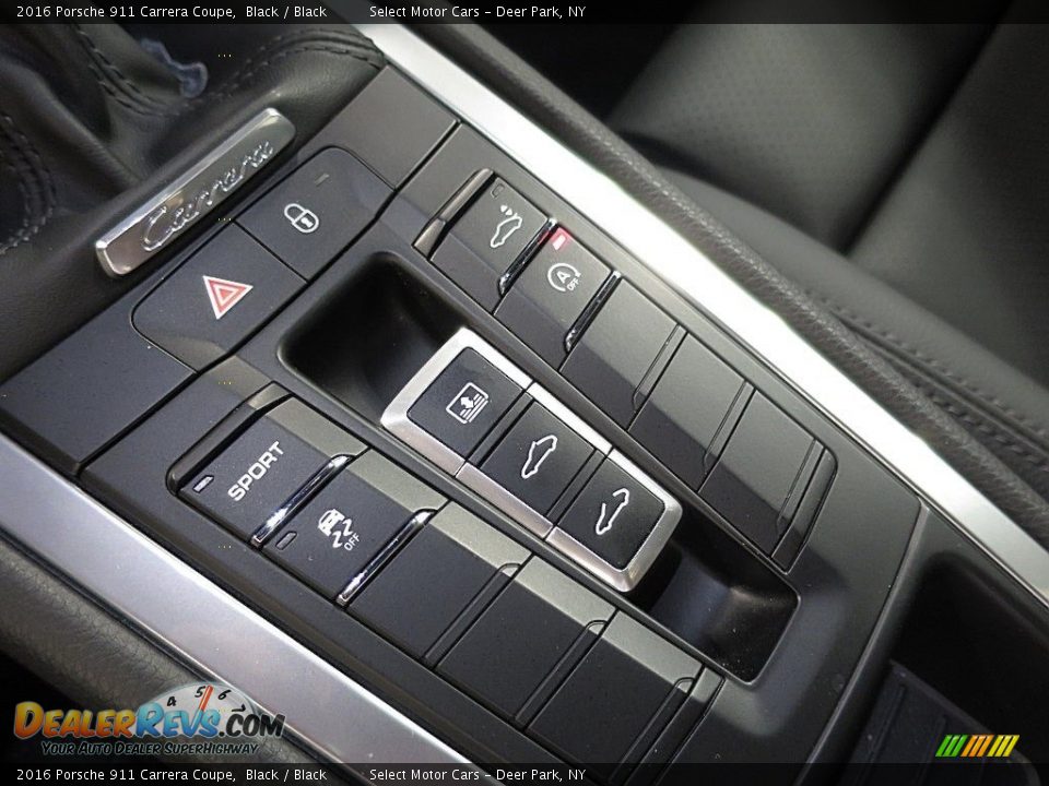 2016 Porsche 911 Carrera Coupe Black / Black Photo #24
