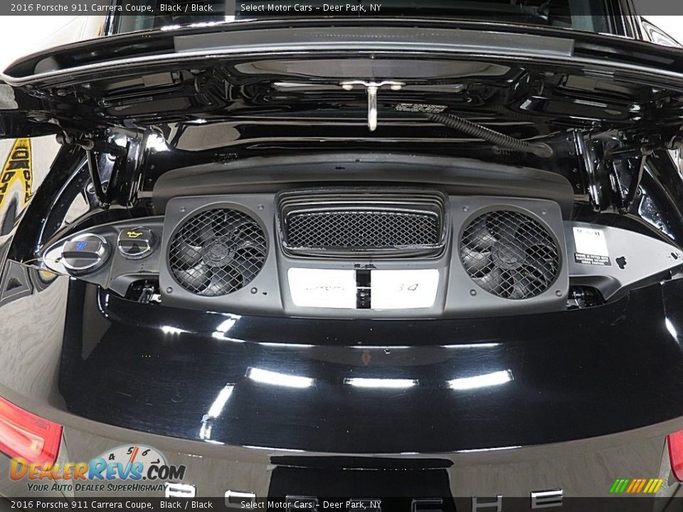 2016 Porsche 911 Carrera Coupe Black / Black Photo #25