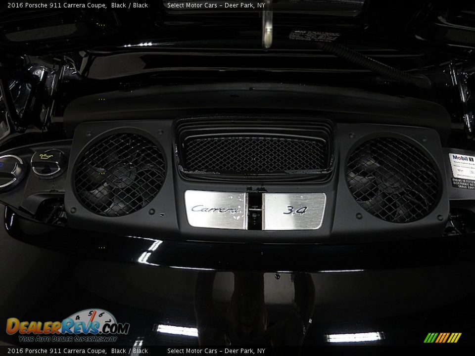 2016 Porsche 911 Carrera Coupe Black / Black Photo #26