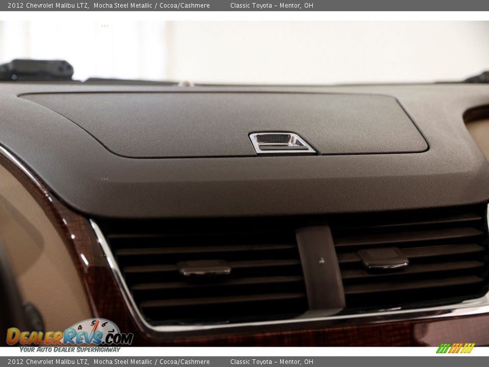 2012 Chevrolet Malibu LTZ Mocha Steel Metallic / Cocoa/Cashmere Photo #9