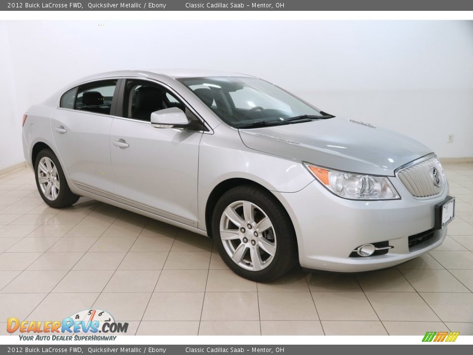 2012 Buick LaCrosse FWD Quicksilver Metallic / Ebony Photo #1