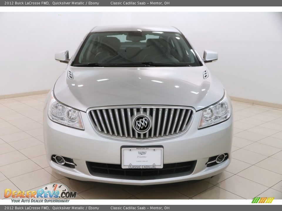 2012 Buick LaCrosse FWD Quicksilver Metallic / Ebony Photo #2