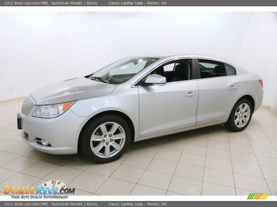 2012 Buick LaCrosse FWD Quicksilver Metallic / Ebony Photo #3