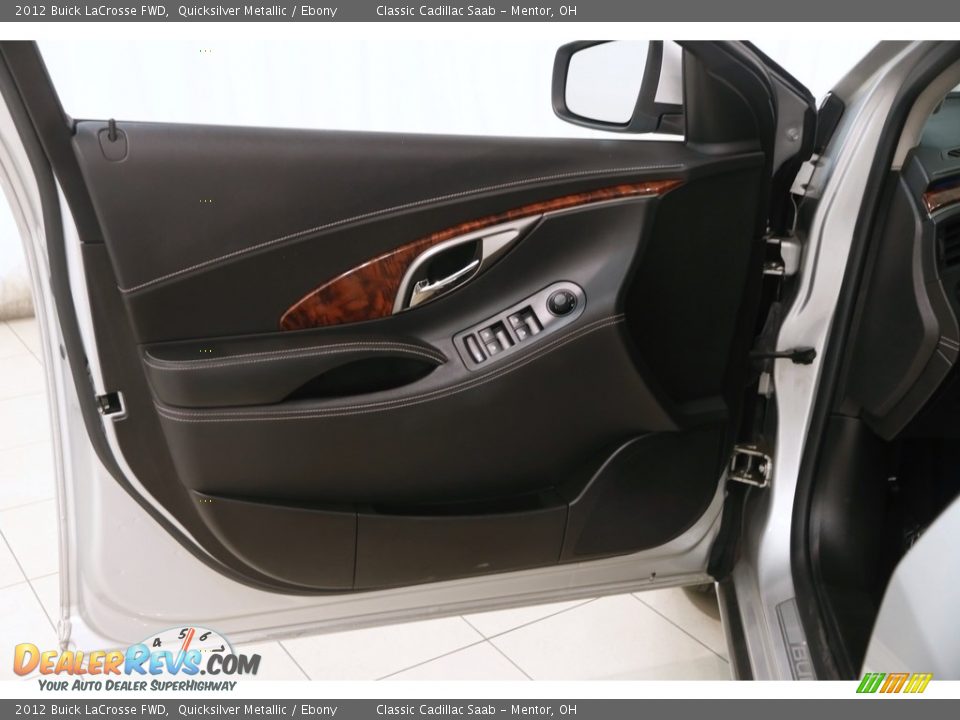 2012 Buick LaCrosse FWD Quicksilver Metallic / Ebony Photo #4