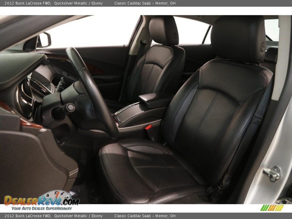2012 Buick LaCrosse FWD Quicksilver Metallic / Ebony Photo #5