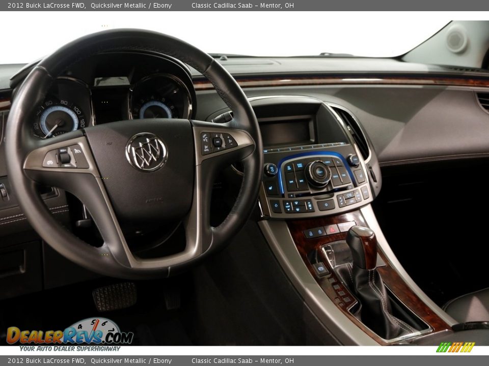 2012 Buick LaCrosse FWD Quicksilver Metallic / Ebony Photo #6
