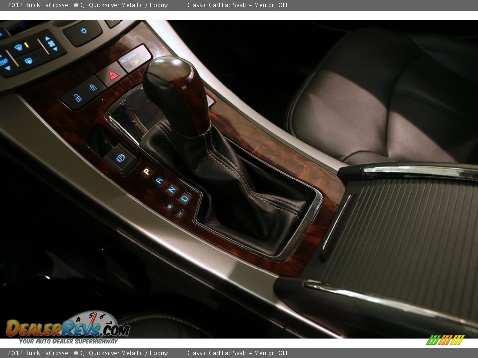 2012 Buick LaCrosse FWD Quicksilver Metallic / Ebony Photo #13