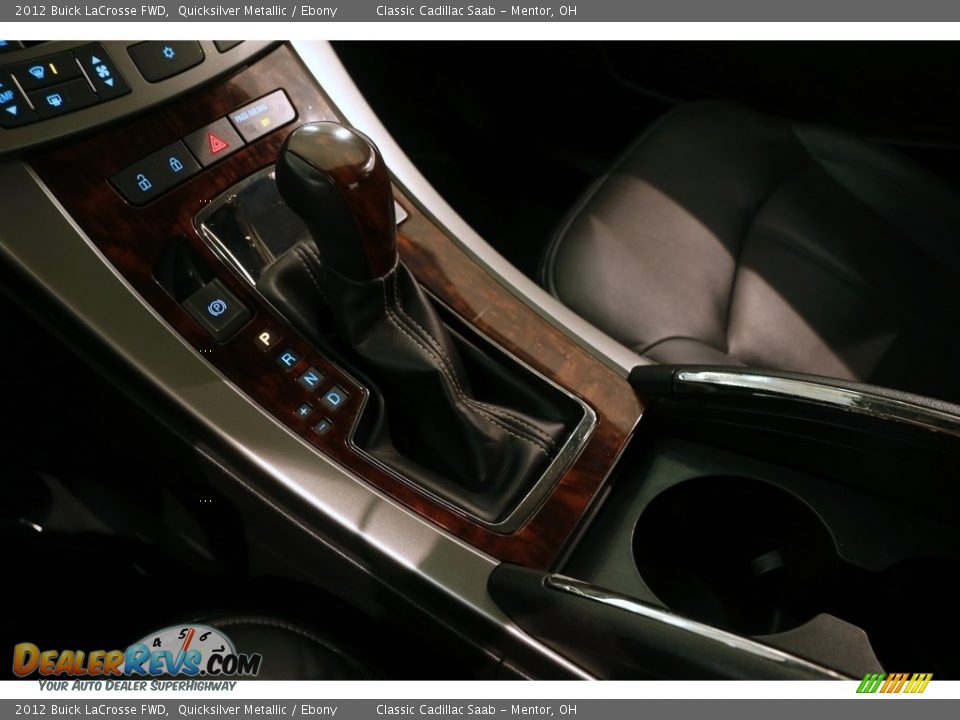 2012 Buick LaCrosse FWD Quicksilver Metallic / Ebony Photo #14