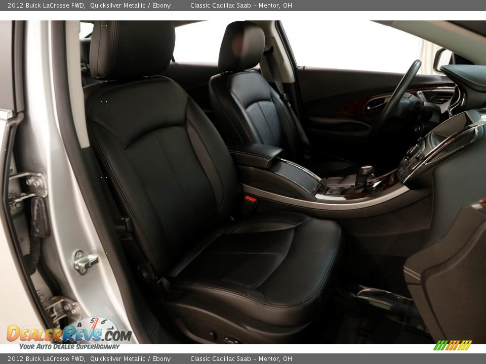 2012 Buick LaCrosse FWD Quicksilver Metallic / Ebony Photo #15