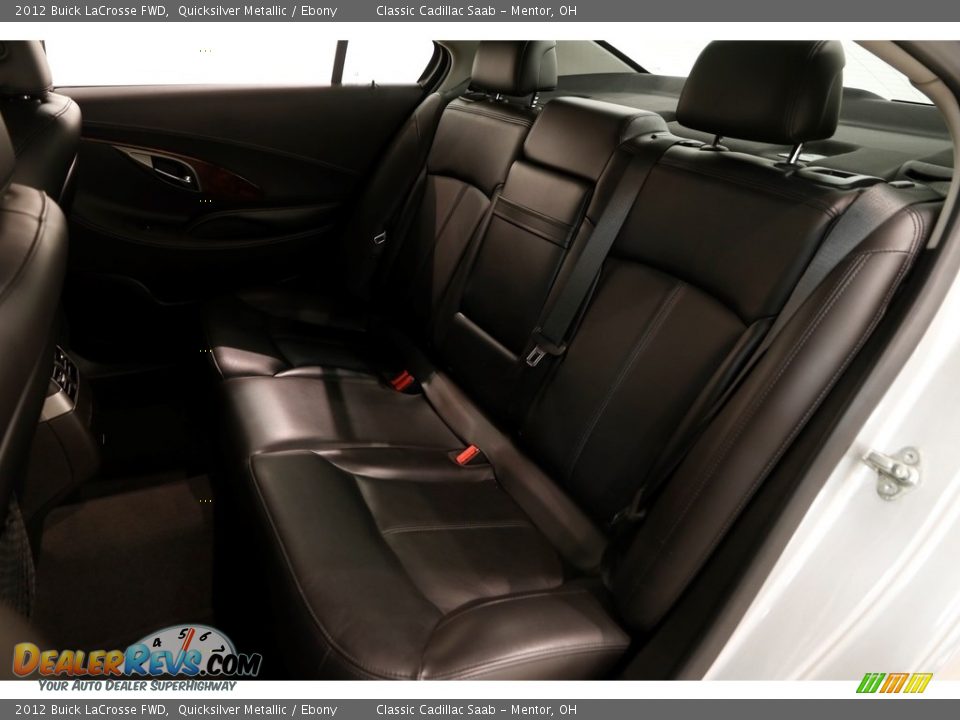 2012 Buick LaCrosse FWD Quicksilver Metallic / Ebony Photo #17