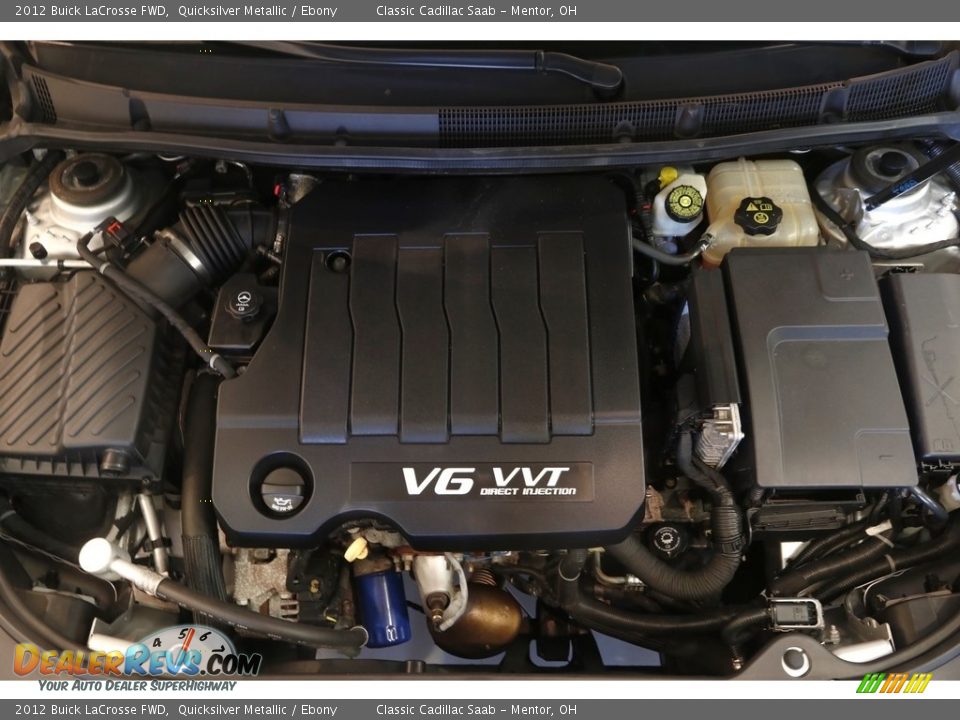 2012 Buick LaCrosse FWD Quicksilver Metallic / Ebony Photo #19