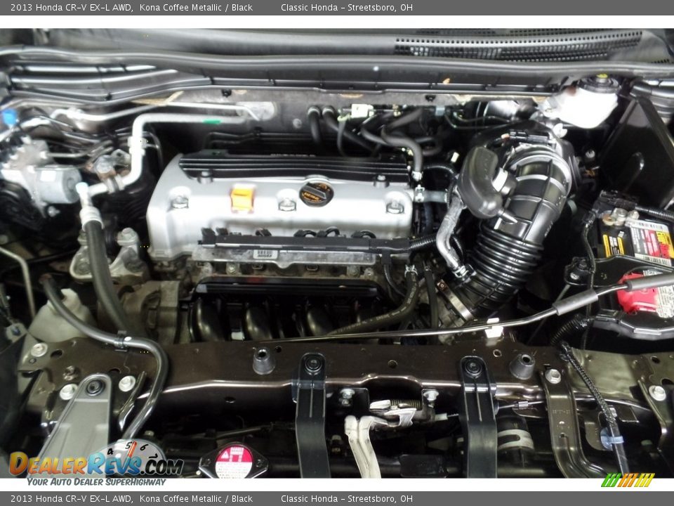 2013 Honda CR-V EX-L AWD Kona Coffee Metallic / Black Photo #13