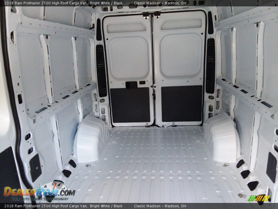 2018 Ram ProMaster 2500 High Roof Cargo Van Bright White / Black Photo #10