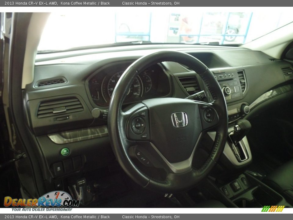 2013 Honda CR-V EX-L AWD Kona Coffee Metallic / Black Photo #29