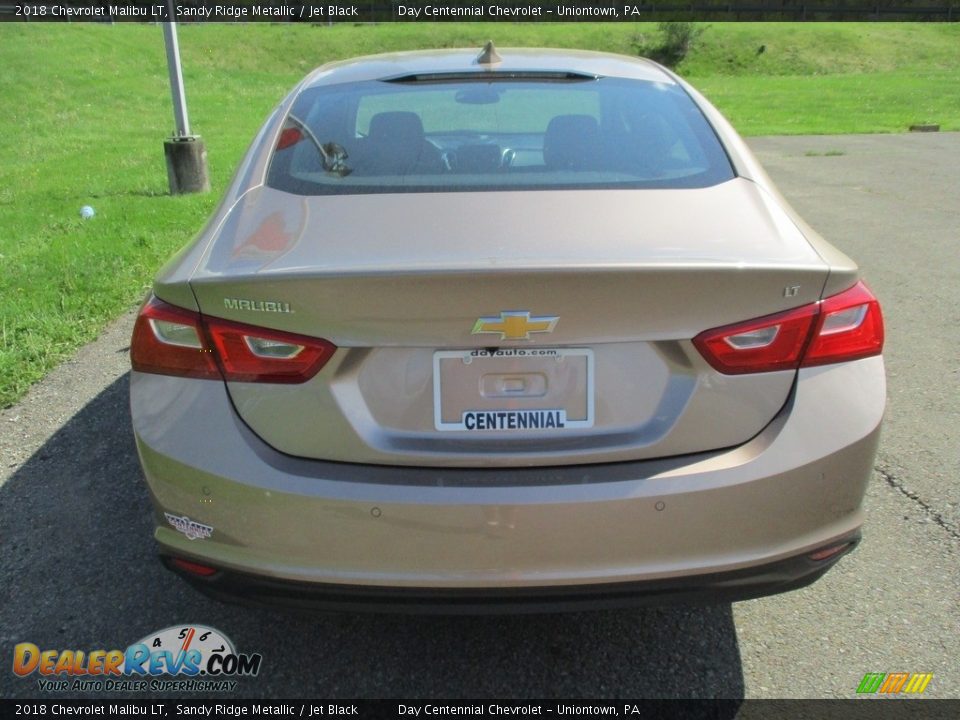 2018 Chevrolet Malibu LT Sandy Ridge Metallic / Jet Black Photo #3