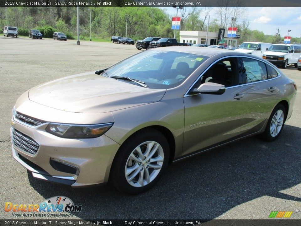 2018 Chevrolet Malibu LT Sandy Ridge Metallic / Jet Black Photo #4