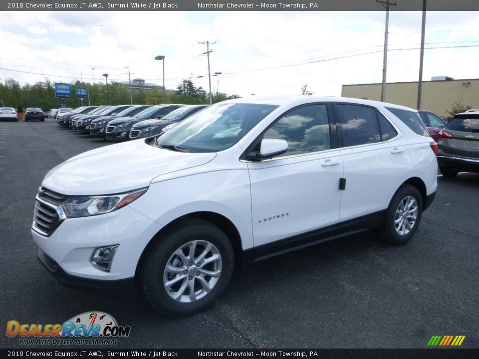 2018 Chevrolet Equinox LT AWD Summit White / Jet Black Photo #1