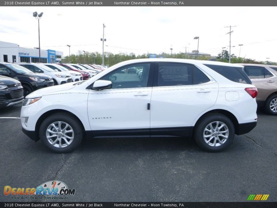 2018 Chevrolet Equinox LT AWD Summit White / Jet Black Photo #2