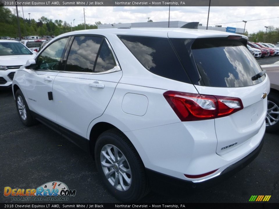 2018 Chevrolet Equinox LT AWD Summit White / Jet Black Photo #3