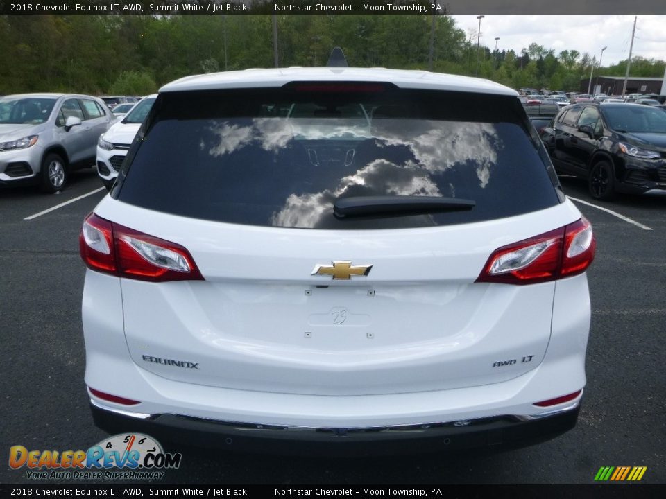 2018 Chevrolet Equinox LT AWD Summit White / Jet Black Photo #4
