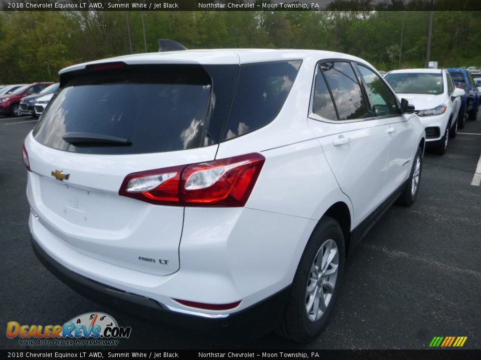 2018 Chevrolet Equinox LT AWD Summit White / Jet Black Photo #5