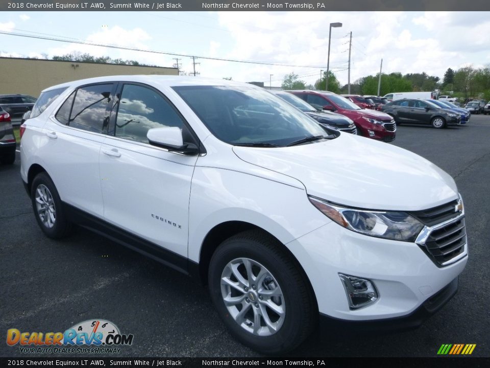 2018 Chevrolet Equinox LT AWD Summit White / Jet Black Photo #7