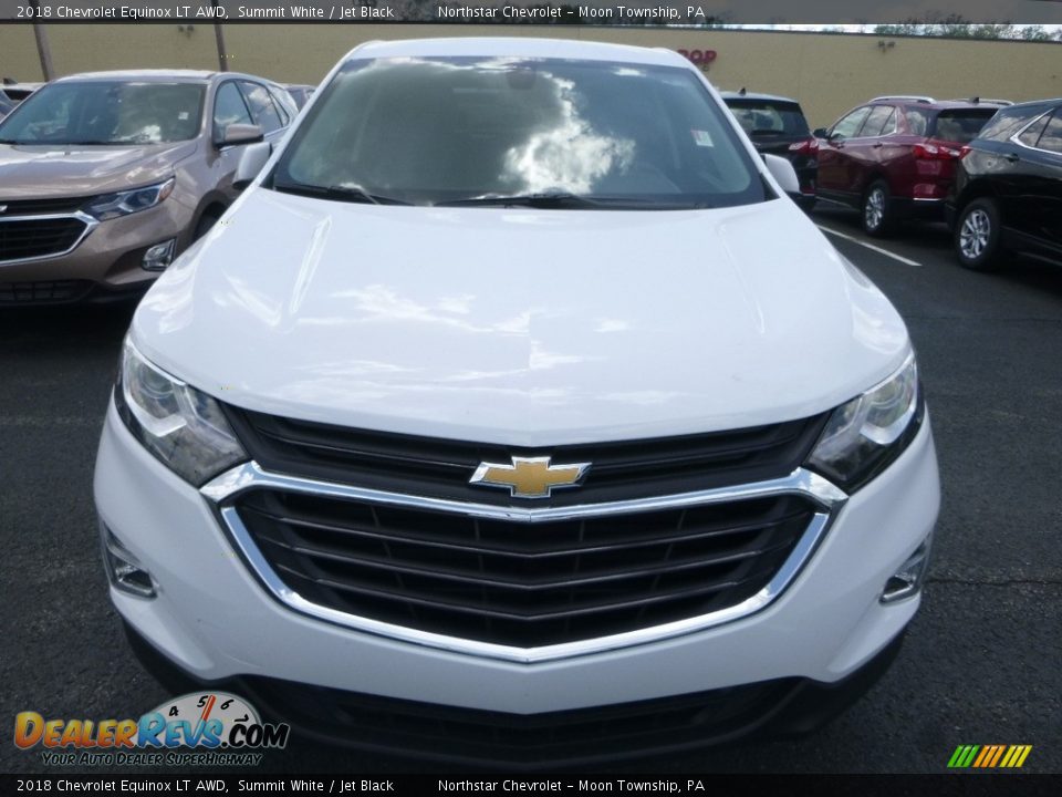 2018 Chevrolet Equinox LT AWD Summit White / Jet Black Photo #8