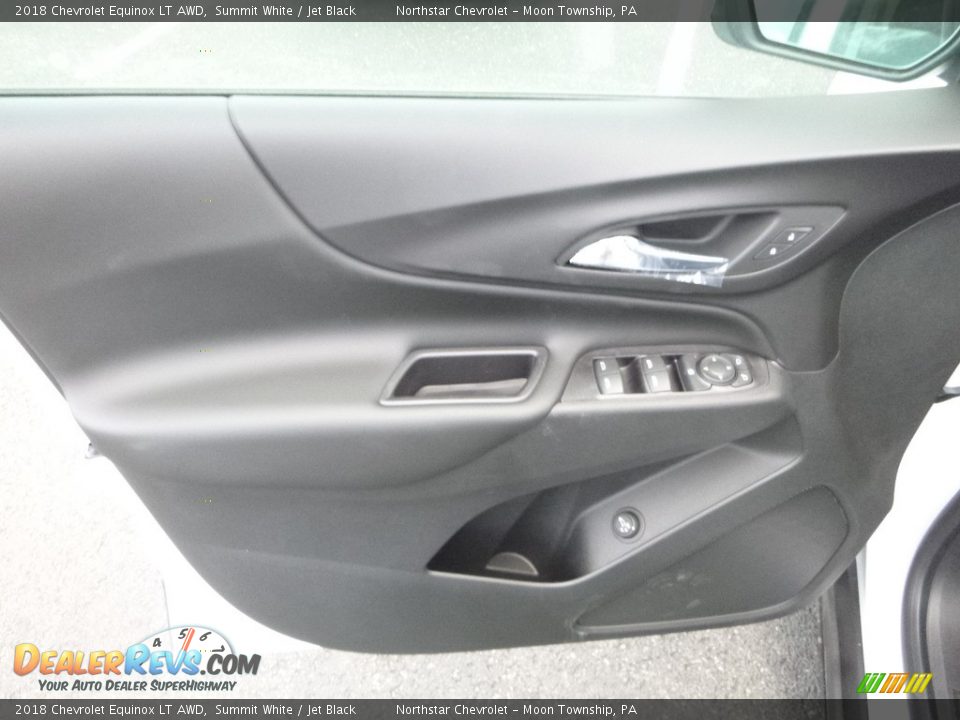 2018 Chevrolet Equinox LT AWD Summit White / Jet Black Photo #14