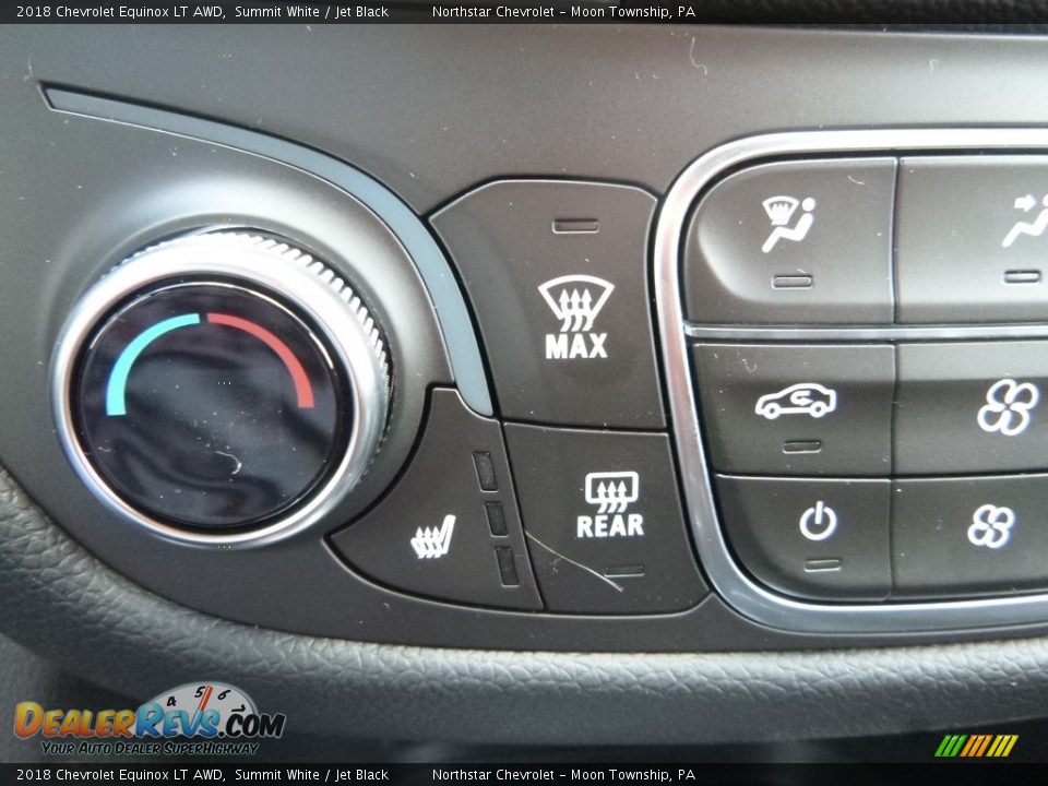 2018 Chevrolet Equinox LT AWD Summit White / Jet Black Photo #19