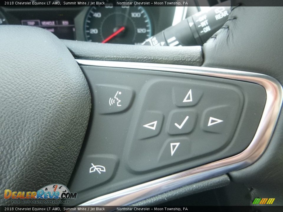 2018 Chevrolet Equinox LT AWD Summit White / Jet Black Photo #20